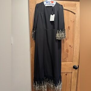 Pomander Place Black Maxi Dress
